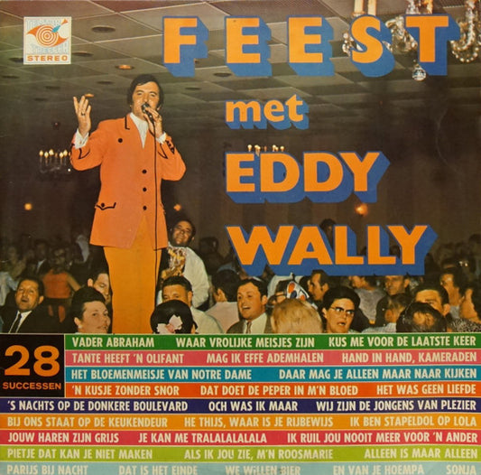 Eddy Wally - Feest Met Eddy Wally (LP) 50452 Vinyl LP Goede Staat