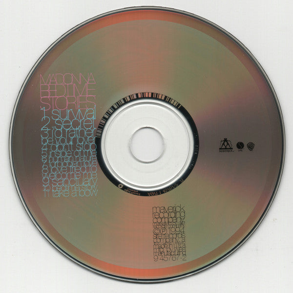Madonna - Bedtime Stories (CD) Compact Disc Goede Staat
