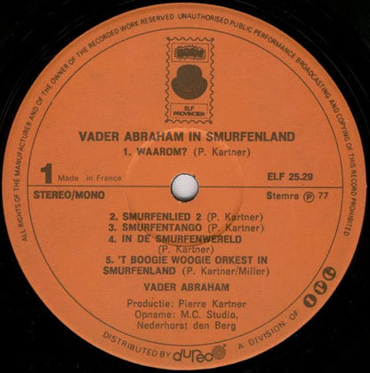 Vader Abraham - In Smurfenland (LP) 51143 Vinyl LP Goede Staat