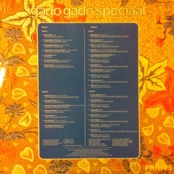 Various - Gado Gado Speciaal (LP) 50832 Vinyl LP Goede Staat