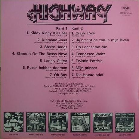 Highway - Kiddy Kiddy, Kiss Me (LP)