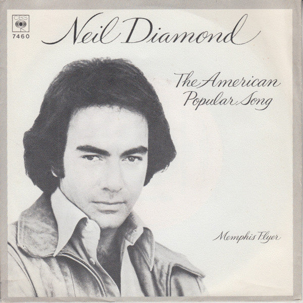 Neil Diamond - The American Popular Song Vinyl Singles Vinyl Very Good (VG) <br> Hoes Good Plus (G+)