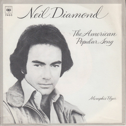 Neil Diamond - The American Popular Song Vinyl Singles Vinyl Very Good (VG) <br> Hoes Good Plus (G+)