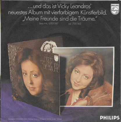 Vicky Leandros - Theo, Wir Fahr'n Nach Lodz 36113 Vinyl Singles Hoes: Redelijk