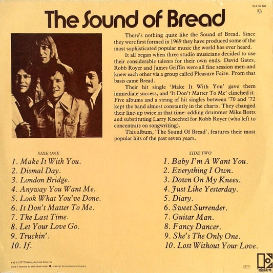 Bread - The Sound Of Bread - Their 20 Finest Songs (LP)