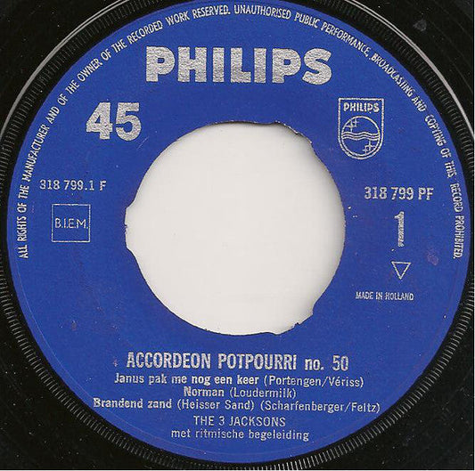 3 Jacksons - Accordeon Potpourri No. 50 18892 Vinyl Singles Hoes: Generic