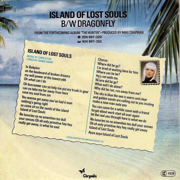 Blondie - Island Of Lost Souls 35685 Vinyl Singles Goede Staat