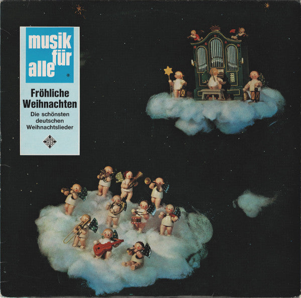 Various - Fröhliche Weihnachten (Die Schönsten Deutschen Weihnachtslieder) (LP) Vinyl LP Vinyl Very Good (VG) <br> Hoes Good Plus (G+)