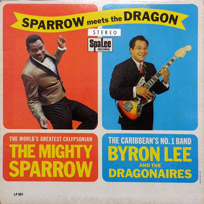 Mighty Sparrow With Byron Lee And The Dragonaires - Sparrow Meets The Dragon  (LP) 41697 Vinyl LP Goede Staat