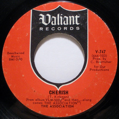 Association - Cherish 38484 Vinyl Singles Goede Staat