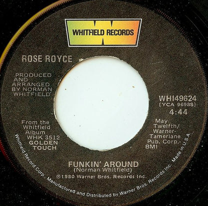 Rose Royce - Help Yourself Vinyl Singles Vinyl Zeer Goed / Hoesje Generic "VINYLSINGLES.NL"