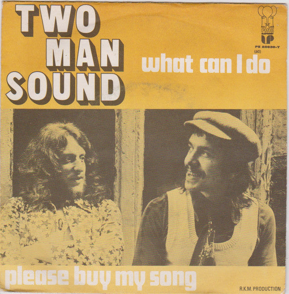 Two Man Sound - What Can I Do Vinyl Singles Vinyl Very Good (VG) <br> Hoes Good Plus (G+)