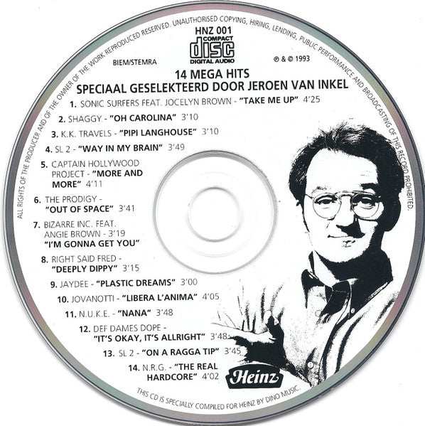 Jeroen van Inkel - Heinz Mega Music CD-Collection (CD) Compact Disc Goede Staat