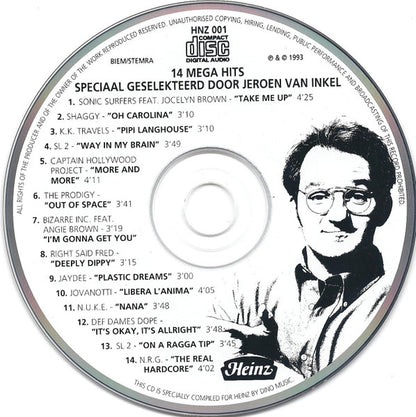 Jeroen van Inkel - Heinz Mega Music CD-Collection (CD) Compact Disc Goede Staat