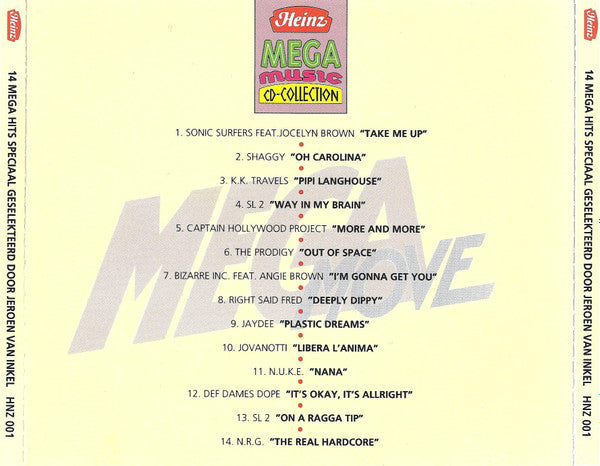 Jeroen van Inkel - Heinz Mega Music CD-Collection (CD) Compact Disc Goede Staat