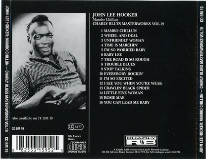 John Lee Hooker - Mambo Chillun (CD) Compact Disc Goede Staat