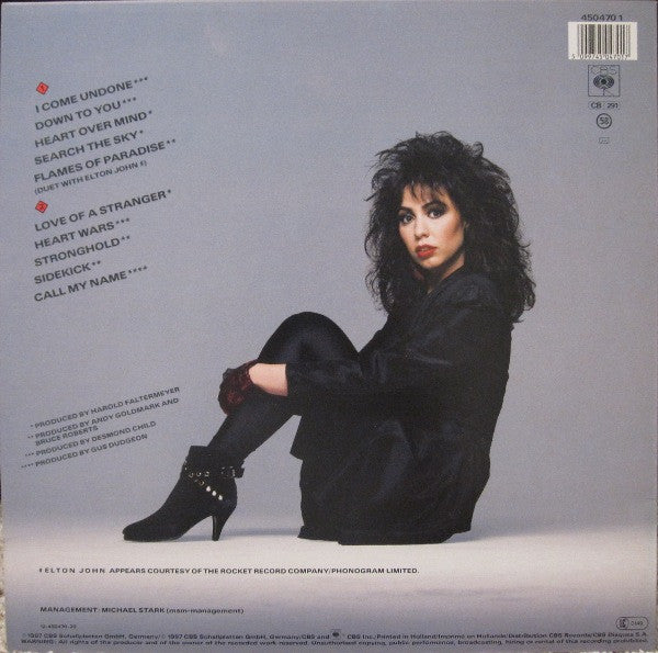 Jennifer Rush - Heart Over Mind (LP) Vinyl LP Vinyl Goed / Hoes Zie Foto