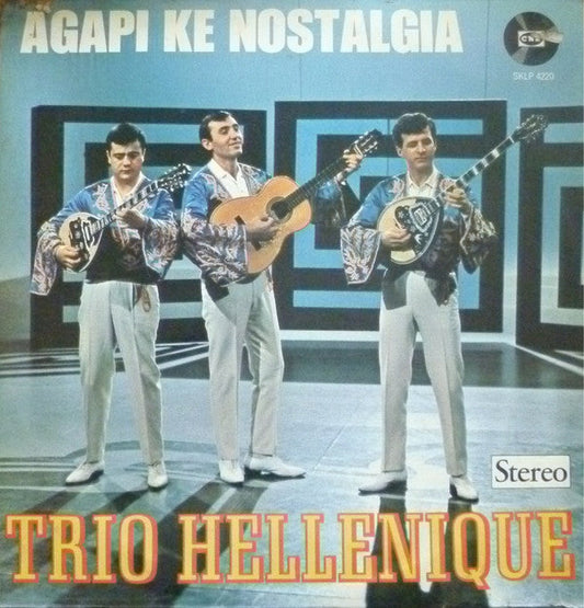 Trio Hellenique - Agapi Ke Nostalgia (LP) 43698 Vinyl LP Goede Staat