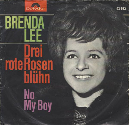 Brenda Lee - Drei Rote Rosen Blühn 34968 Vinyl Singles Goede Staat