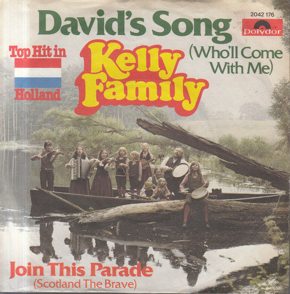 Kelly Family - David's Song (Who'll Come With Me) 39119 Vinyl Singles Goede Staat