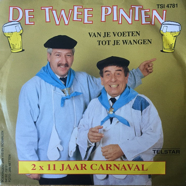 Twee Pinten - * X ** Jaar Carnaval Vinyl Singles Vinyl Very Good (VG) <br> Hoes Good Plus (G+)