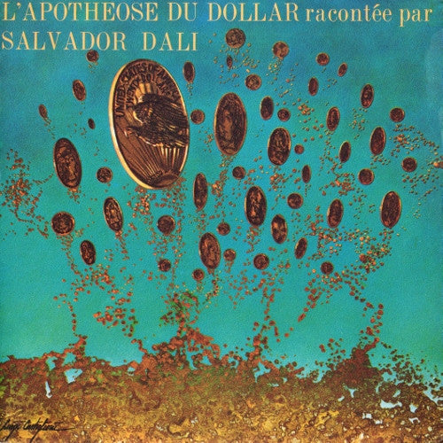 Salvador Dalí - L'Apothéose Du Dollar Racontée Par Salvador Dali (Flexi-disc) Vinyl Singles Vinyl (VG) <br> Hoes (G+)