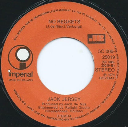 Jack Jersey - Pappa Was A Poor Man Vinyl Singles Media VG+ / Sleeve Generic
