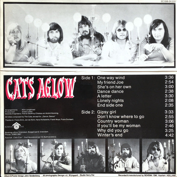 Cats - Aglow (LP) (B) 41203 48171 Vinyl LP Hoes: Slecht