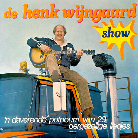 Henk Wijngaard - De Henk Wijngaard Show (LP) Vinyl LP Vinyl Very Good (VG) <br> Hoes Good Plus (G+)