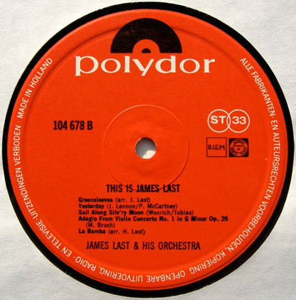 James Last - This Is James Last (LP) 44249