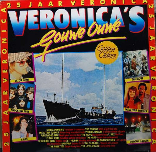 Various - Veronica's Gouwe Ouwe - 25 Jaar Veronica (LP) 51249 Vinyl LP Goede Staat