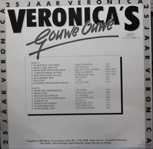 Various - Veronica's Gouwe Ouwe - 25 Jaar Veronica (LP) 51249 Vinyl LP Goede Staat