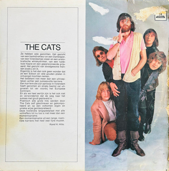 Cats - Portrait (LP) Vinyl LP Vinyl Very Good (VG) <br> Hoes Good Plus (G+)