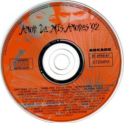 Various - Amor De Mis Amores '** (CD) Compact Disc Goede Staat