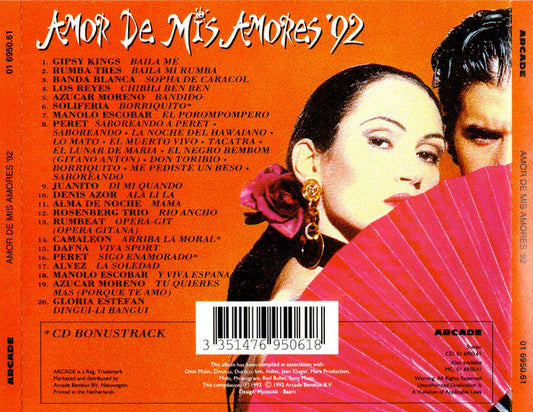 Various - Amor De Mis Amores '** (CD) Compact Disc Goede Staat "VINYLSINGLES.NL"