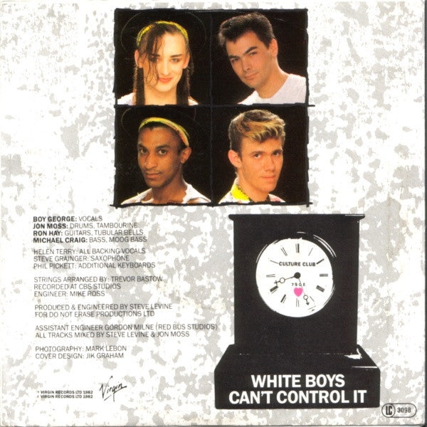Culture Club – Time (Clock Of The Heart) – VINYLSINGLES.NL
