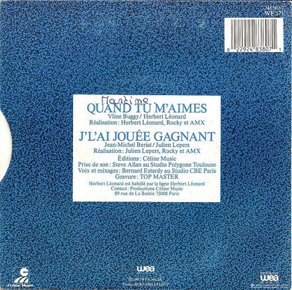 Herbert Léonard - Quand Tu M'aimes Vinyl Singles Media VG+ / Sleeve G+