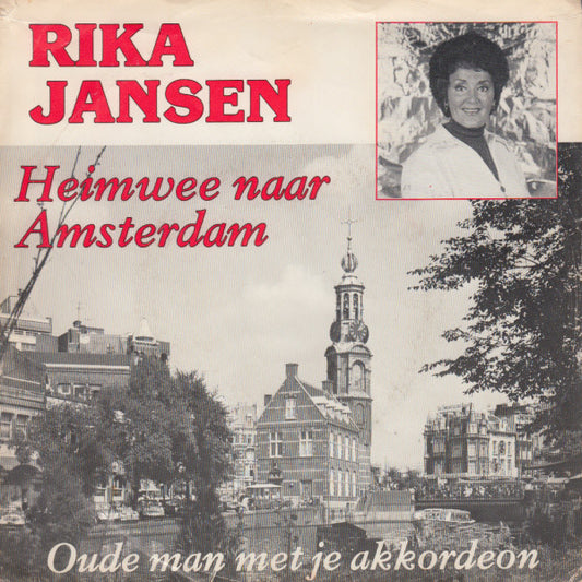 Rika Jansen - Heimwee Naar Amsterdam 37893 Vinyl Singles Goede Staat