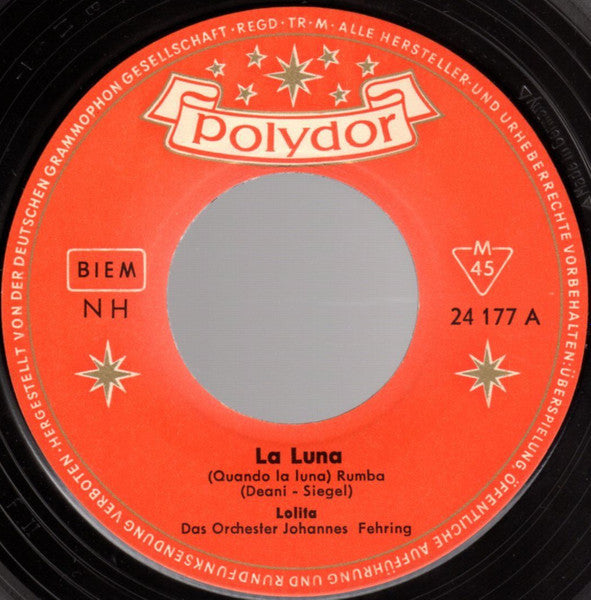 Lolita - La Luna Vinyl Singles Vinyl Goed / Hoes Generic