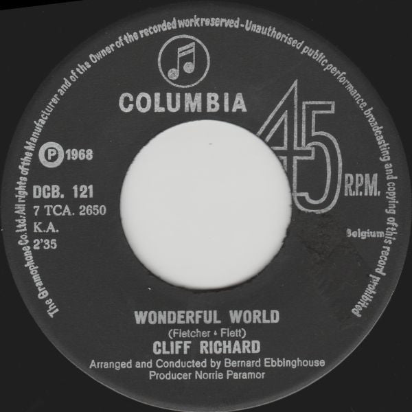 Cliff Richard - Wonderful World