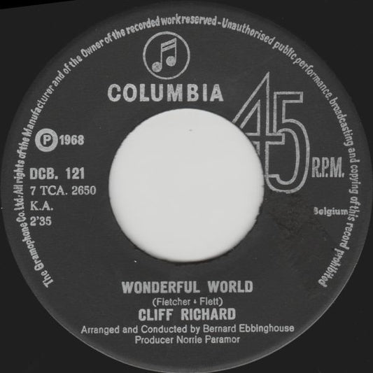 Cliff Richard - Wonderful World