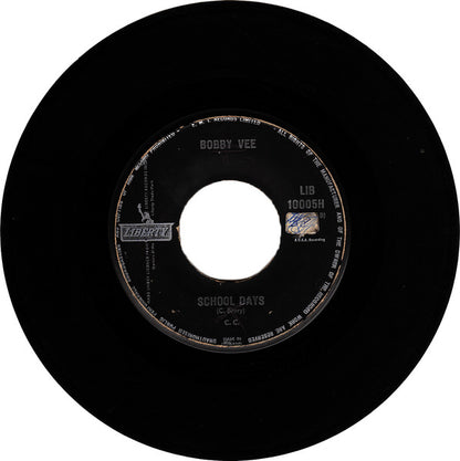 Bobby Vee - Do You Wanna Dance Vinyl Singles Vinyl Very Good (VG) <br> Hoes Generic