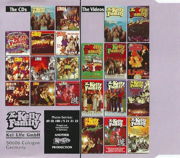 Kelly Family - I Can't Help Myself (I Love You, I Want You) (CD) (B-Keus) Compact Disc Single Goede Staat