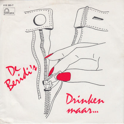 Beridi's - Ritsen Maar Vinyl Singles Vinyl Zeer Goed / Hoesje Goed "VINYLSINGLES.NL"