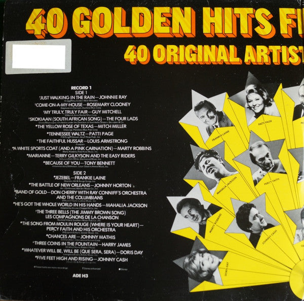 Various - ** Golden Hits (LP) Vinyl LP Vinyl Very Good (VG) <br> Hoes Good Plus (G+)