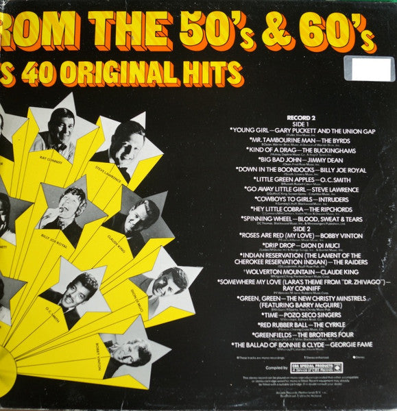 Various - 40 Golden Hits (LP) 45357 Vinyl LP VINYLSINGELS.NL