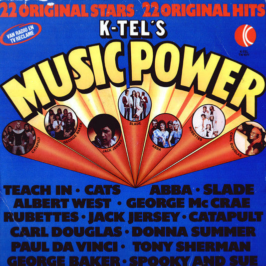 Various - K-Tel's Music Power (LP) 51126 Vinyl LP Goede Staat