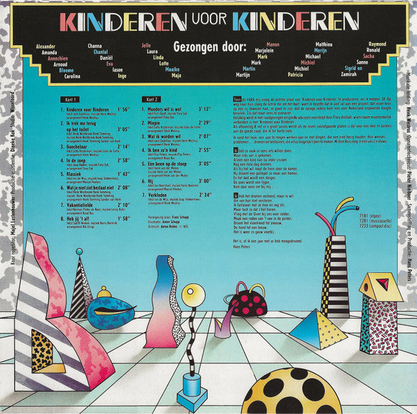 Kinderen voor Kinderen - Kinderen Voor Kinderen 8 (LP) Vinyl LP Vinyl Very Good (VG) <br> Hoes Good Plus (G+)