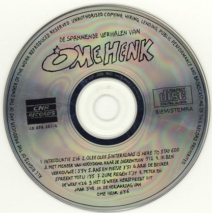 Ome Henk - De Spannende Verhalen Van Ome Henk (CD) Compact Disc Goede Staat