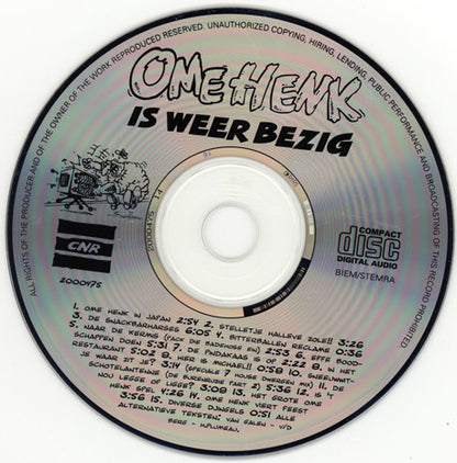 Ome Henk - Ome Henk Is Weer Bezig (CD) Compact Disc Goede Staat